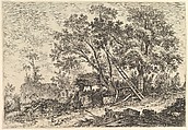 IIe: Vue de Fronville (Second View of Fronville), William Wynne Ryland  British, Etching and engraving
