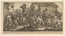 Hudibras and the Skimmington (Twelve Large Illustrations for Samuel Butler's Hudibras, Plate 7), William Hogarth  British, Etching and engraving; third state of three