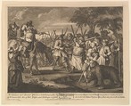 Hudibras's First Adventure (Twelve Large Illustrations for Samuel Butler's Hudibras, Plate 3), William Hogarth  British, Etching and engraving; fifth state of five