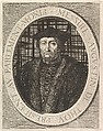 Augustin de Thou, president au Parlement, Jean Morin French, Etching