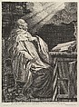 Saint Bernard de Clairvaux, Jean Morin  French, Etching
