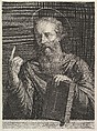 Saint Paul, Jean Morin  French, Etching