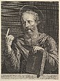 Saint Paul, Jean Morin  French, Etching
