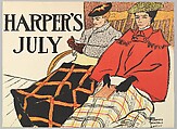 Harper's, July, Edward Penfield (American, Brooklyn, New York 1866–1925 Beacon, New York), Lithograph