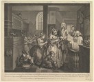 A Rake's Progress, Plate 5, William Hogarth  British, Etching and engraving; third state of three