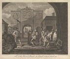 O the Roast Beef of Old England--The Gate of Caiais, William Hogarth British, Etching and engraving; second state of two