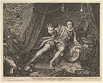 Mr. Garrick in the Character of Richard III, William Hogarth  British, Etching and engraving; second state of two