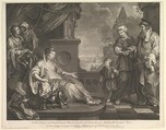 Moses Brought to Pharaoh's Daughter, William Hogarth British, Etching and engraving; fourth state of four