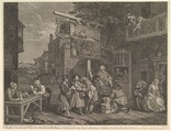 Canvassing for Votes, Plate II: Four Prints of an Election, Charles Grignion, I  British, Etching and engraving; sixth state of six