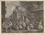 Canvassing for Votes, Plate II: Four Prints of an Election, Charles Grignion, I  British, Etching and engraving; sixth state of six