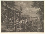 The Polling, Plate III: Four Prints of an Election, William Hogarth  British, Etching and engraving; third state of three