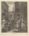 Noon (The Four Times of Day), William Hogarth British, Engraving; second state of two