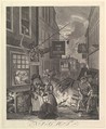 Night: The Four Times of Day, William Hogarth  British, Etching and engraving; first state of two