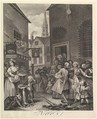 Noon: The Four Times of Day, William Hogarth  British, Engraving; first state of two