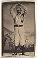 Frank T. Gilmore, Pitcher, Washington Nationals, from the Old Judge series (N172) for Old Judge Cigarettes, Goodwin & Company, Albumen photograph