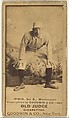 John Irwin, 3rd Base, Washington Nationals, from the Old Judge series (N172) for Old Judge Cigarettes, Goodwin & Company, Albumen photograph