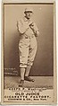 George Washington Keefe, Pitcher, Washington Nationals, from the Old Judge series (N172) for Old Judge Cigarettes, Goodwin & Company, Albumen photograph