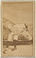 William Smith "Billy" O'Brien, 1st Base, Washington Nationals, from the Old Judge series (N172) for Old Judge Cigarettes, Goodwin & Company, Albumen photograph