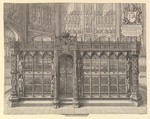 Tomb of Henry VII (from Francis Sandford, "Genealogical History of the Kings of England,"1677), Wenceslaus Hollar Bohemian, Etching; first state of three