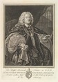 The Right Reverend Father in God, Dr. Benjamin Hoadly, Lord Bishop of Winchester, Prelate of the Most Noble Order of the Garter, Aet. 67. A.D. 1743, William Hogarth  British, Engraving