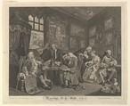 Marriage A-la-Mode, Plate I, Gérard Jean-Baptiste Scotin  French, Etching and engraving; fifth state of five