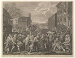 The March to Finchley--A Representation of the March of the Guards towards Scotland in the Year 1745, Luke Sullivan Irish, Etching and engraving; eighth state of eight