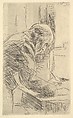 The Printmaker, Edouard Vuillard ? French, Etching on laid paper
