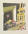 The Hearth, from "Landscapes and Interiors", Edouard Vuillard  French, Color lithograph; second state of two