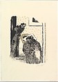 The Siesta, or Convalescence, from "L'Estampe Originale", Edouard Vuillard  French, Lithograph in black and beige ink; second state of two