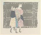 On the Pont de l'Europe, from "Landscapes and Interiors", Edouard Vuillard French, Lithograph; first state of two