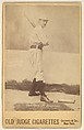 Robert Lee Caruthers, Pitcher, Brooklyn, from the series Old Judge Cigarettes, Goodwin & Company, Albumen photograph, cabinet card