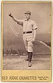 Hughes, Pitcher, Brooklyn, from the series Old Judge Cigarettes, Goodwin & Company, Albumen photograph, cabinet card