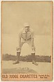 Smith, Shortstop, Brooklyn, from the series Old Judge Cigarettes, Goodwin & Company, Albumen photograph, cabinet card