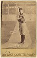John Francis Dwyer, Pitcher, Chicago, from the series Old Judge Cigarettes, Goodwin & Company, Albumen photograph, cabinet card