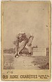 Charles Andrew Farrell, Catcher, Chicago, from the series Old Judge Cigarettes, Goodwin & Company, Albumen photograph, cabinet card