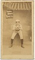 Card 1, from the Girl Baseball Players series (N48, Type 2) for Virginia Brights Cigarettes, Allen & Ginter American, Albumen photograph
