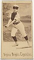 From the Girl Baseball Players series (N48, Type 1) for Virginia Brights Cigarettes, Allen & Ginter  American, Albumen photograph