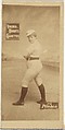 Pitcher, from the Girl Baseball Players series (N48, Type 2) for Virginia Brights Cigarettes, Allen & Ginter  American, Albumen photograph