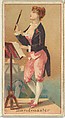 Bandmaster, from the Occupations of Women series (N502) for Frishmuth's Tobacco Company, Frishmuth's Tobacco Company , Philadelphia American, Commercial color lithograph