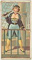 Captain, from the Occupations of Women series (N502) for Frishmuth's Tobacco Company, Frishmuth's Tobacco Company , Philadelphia American, Commercial color lithograph
