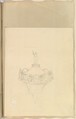 Sketch of a Chalice, Alfred Henry Forrester [Alfred Crowquill]  British, Graphite