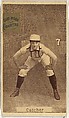 Card 7, Catcher, from the series "Women Baseball Players" (N508), issued by Pacholder Tobacco to promote Sub Rosa Cigarettes, Pacholder Tobacco, Photolithograph