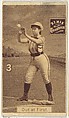 Card 3, Out at First, from the series "Women Baseball Players" (N508), issued by Pacholder Tobacco to promote Dixie Cigarettes, Pacholder Tobacco, Photolithograph