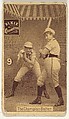Card 9, The Champion Batter, from the series "Women Baseball Players" (N508), issued by Pacholder Tobacco to promote Dixie Cigarettes, Pacholder Tobacco, Photolithograph