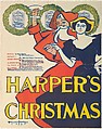 Harper's: Christmas, Edward Penfield  American, Color lithograph