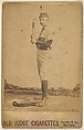 William Forrest "Wild Bill" Hutchinson, Pitcher, Chicago, from the series Old Judge Cigarettes, Goodwin & Company, Albumen photograph, cabinet card