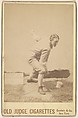 Charlie Sprague, Pitcher, Chicago, from the series Old Judge Cigarettes, Goodwin & Company, Albumen photograph, cabinet card