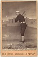 Sullivan, Left Field, Chicago, from the series Old Judge Cigarettes, Goodwin & Company, Albumen photograph, cabinet card