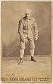 George Van Haltren, Chicago, from the series Old Judge Tobacco, Goodwin & Company, Albumen photograph, cabinet card