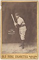 George D. Myers, Catcher, Indianapolis, from the series Old Judge Cigarettes, Goodwin & Company, Albumen photograph, cabinet card